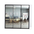 Two Track Narrow Aluminum Frame Sliding Glass Doors